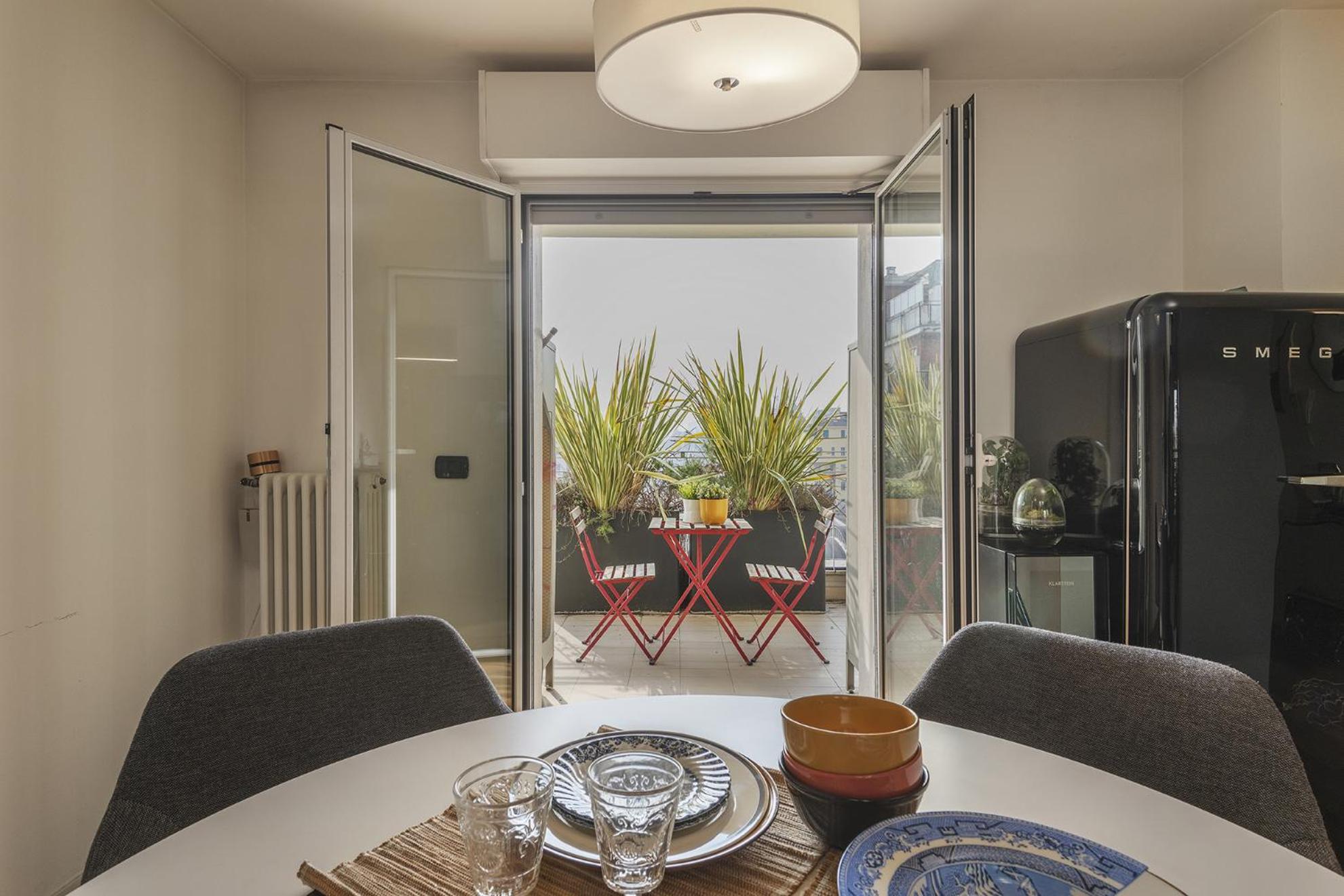 Giresio 41 - Your Penthouse With Rooftop Garden In Milano Navigli - Wifi Exterior photo